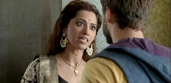  Riddhima Tiwari Hindi Serial actress Hottest Seducing Scene in Ghulaam Serial